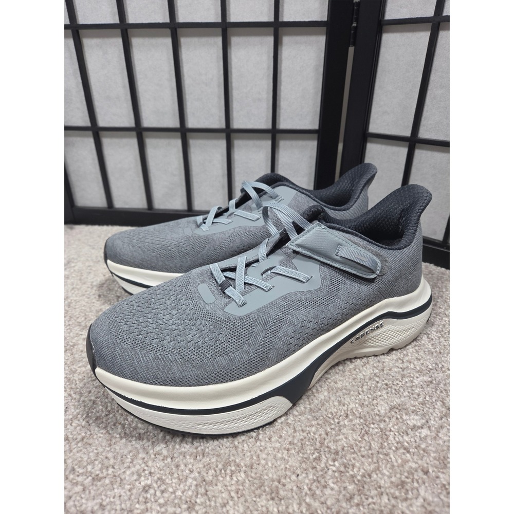 Cadense Original Adaptive Grey Knit Comfort Walking Sneakers Mens 11.5